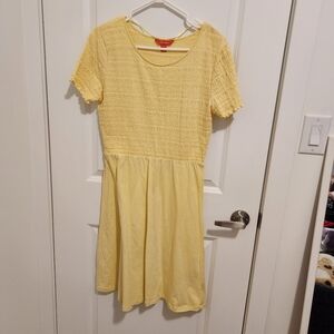 Yellow dress
